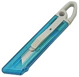 PROMOTE セフティカッターナイフ ブルー No.7124BL