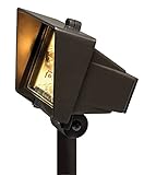 Hinkley Lighting 1520BZ T4 Flood Light with Clear Lens 50 Watt Maximum, Bronze [並行輸入品]
