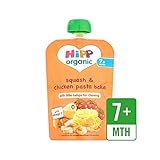 スカッシュ＆チキンパスタ焼く130グラム (Hipp Organic) (x 6) - HiPP Organic Squash & Chicken Pasta Bake 130g (Pack of 6