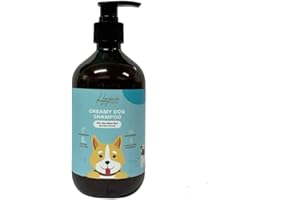 Hygeia Pets Creamy Dog Shampoo 500ml - Gentle Dog Shampoo for All Skin Types - Moisturizing & Soothing with Alba Willow Bark Extract & Colloidal Oats - Anti-Fungal, Ideal for Sensitive Skin