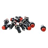 Hommy プッシュボタンスイッチ 12x 車　ボート　ロック　ダッシュOFF-ONプッシュボタンスイッチ