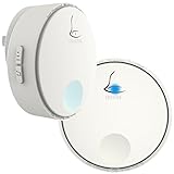 【電池不要】ワイヤレスチャイム 呼び出しチャイムセット ドアベル 玄関チャイム インターホン 呼び鈴 防水 防塵 無線呼び出し押ボタン送信器チャイム 3段階音量調節 呼出音楽38曲 最高80Mの無線範