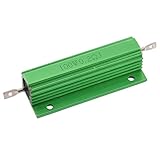 TOOGOO シャーシマウントアルミシェル100W 0.2オーム　巻線抵抗器　アルミニウム抵抗　緑