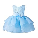 Brightup赤ちゃん、ガール、幼児、キッズ 花 ドレス パーティー 姫 結婚式 誕生日 ドレス