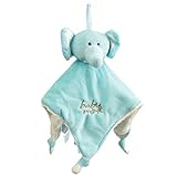 Baby Mink Elephant Lovey/Security Blanket - Blue by Baby Mink