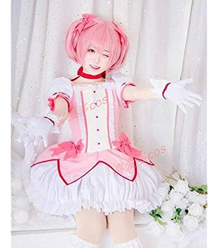 Amazon.co.jp: 衣舞cos 魔法少女まどか マギカ 鹿目まどか コスプレ
