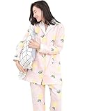 (レモンツリーセブン)Lemon tree7 マタニティ パジャマ 授乳服 レディース パジャマ 長袖 冬 前開き 授乳服 授乳口付き 中綿あり 秋冬 妊婦服 ベビー ママ お母さん 出産準備 上下セ