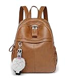 [エックスパス] PUレザー リュック レディース 軽量 リュックサック ビジネスバッグ 大人 旅行 カジュアルバックパック ブラン B44bro