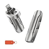 MOVE SPEED SSD 外付け 128/256/512GB/1TB/2TB スティック型 USB 3.2 Gen2 Type-A/Type-C両対応 金属筐体 Win/Mac PS5/PS4 iPhone15/16/17シリーズ対応 ポータブルSSD USB-A/USB-C搭載 レザーケース付属(512GB)