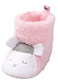 C-Princess 幼児 キッズ うさぎ ルーム シューズ ファーストシューズ ショートブーツ 新生児 赤ちゃん ベビー靴 歩行靴 可愛い ふわふわ 防寒 ピンク 13cm