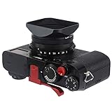 Haoge LH-X200B スクエアメタルレンズフード 49mmアダプターリングメタルキャップ付き Fujifilm X100VI x-100vi x100v x100f x100t x100s 富士フォトカメラアクセサリー ブラック