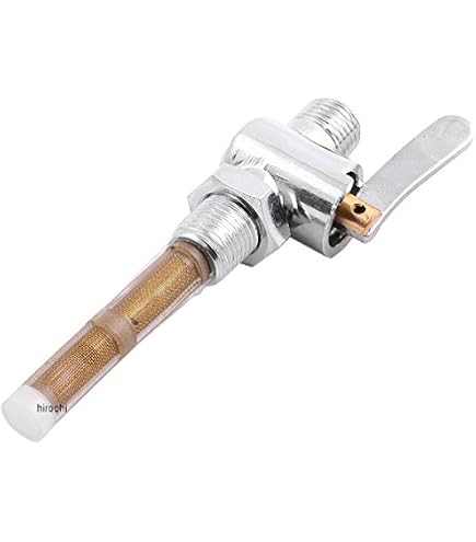 Amazon | 1/4ガソリンコック下だし リザーブ付き | 燃料コック | 車