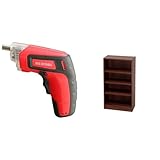 『電動ドライバー 充電式 RD110-R レッド』と『ラック スペースフィット 幅50×奥行29×高さ90cm ウォールナット S-SFR9050』のセット