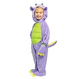 US輸入 パープル モンスター 仮装 着ぐるみ コスチューム ベビー 幼児 ハロウィン 男女共用 70cm / 6-12M [並行輸入品]