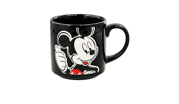 Amazon Co Jp マグカップ ミッキー マウス 黒 プリントサイン 星 マグ カップ コップ ディズニー 食器 キッチン 東京 ディズニーリゾート限定 グッズ お土産 ホーム キッチン
