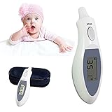 Ear Thermometer - Medical Quick Read Infrared Ear Thermometer by eBerry T-100B - Clinically Tested t