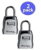 マスターロック5400d選択アクセスキーストレージボックスwith set-your-own組み合わせロック、( 2 - Pack )