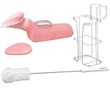 アロン化成 安寿 尿器と尿器受けセット(女性用)