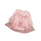 [Antoinette(アントワネット)] ワンピース チュニック ピンク ベビー服 子ども服 リボン プリンセス (size85)