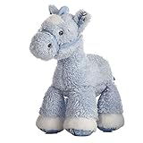 Lil Howdy Plush Pony Rattle Blue by Aurora [並行輸入品]