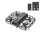 HOVERAir X1 Smart AI飛行カメラ ドローン カメラ付き 100g未満 免許不要 2.7K HDR動画撮影 室内外 小型ドローン バッテリー2個と充電ハブ付き 合計飛行時間45分 ホバーエアー 空撮ドローン 自動帰還 インテリジェント機能搭載 アプリ手動操作可 空飛ぶカメラ （プレミアムセット、黒）