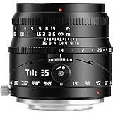 TTArtisan tilt 35mm f1.4 チルトレンズ 富士フイルムX MFレンズ 単焦点レンズ ティルト 大口径 フジ Fuji X 交換レンズ X-A10,X-A2,X-A3,X-A5,X-A7,X-A1,X-A10,X-A3,X-A5,X-A7などの富士Xマウントに対応(Xマウント)