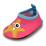 ベビーシューズ ルームシューズ ファーストシューズ 子供靴 赤ちゃん - Earsoon （2017モデル） キッズ 超軽量 おしゃれ かわいい 練習靴 水陸両用 サンダル 室内履き (6.ラベルサイ