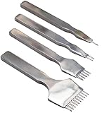 Active Island 菱目打ち 高速度鋼 4本セット レザークラフト 工具 a294 (3.0mm)