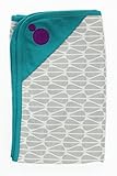 Belly Armor Maternity Belly Blanket Chic Organic Turquoise - Protective Cotton Blanket Effective at 