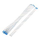 uxcell 柔軟フラットケーブル　データケーブル　20個入 Bタイプ　ホワイト　22ピン