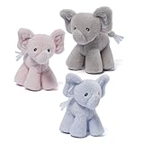 Gund Baby Bubbles Elephant Baby Single Rattle-Color will vary [並行輸入品]