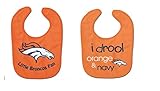 NFL Denver BroncosすべてPro Baby Bibs 2パック