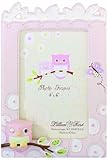 Lillian Rose Picture Frame, Pink Owl, 4" x 6" by Lillian Rose [並行輸入品]