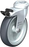 Blickle LRA-TPA 100G-FI Swivel Caster, 3.94 Wheel Diameter, 154 lb. Load Capacity by Blickle