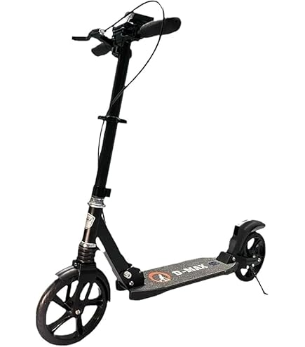 Evo Dirt Rider Scooter met dikke wielen, perfect voor off-road stunts & tricks scooter voor tieners en volwassenen | Dirt Ramp Trick Scooter Leeftijd 6-18 Max. Gewicht 100 kg (zwart Evo Dirt Rider Scooter met dikke wielen, perfect voor off-road stunts & tricks scooter voor tieners en volwassenen | Dirt Ramp Trick Scooter Leeftijd 6-18 Max. Gewicht 100 kg (zwart