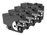 【Ｆ ＦＵＫＵＴＡＭＡ】 LC416XLBK ブラック 4本セット ブラザー(Brother) 用 LC416BK の大容量版 プリンター 互換インクカートリッジ 対応機種 MFC-J4440N MFC-J4540N MFC-J4940DN DCP-J4143N MFC-J4443N MFC-J4543N DCP-J4140N (ブラック×4本)