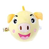 ea-stone Baby Rattles動物ぬいぐるみおもちゃ、子供コットンぬいぐるみHandingモバイルInfant Dolls , Pig