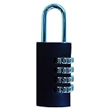 Just Padlock J.P.ロック 番号可変式符号錠 JP-311 ブラック