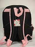 Hello Kitty 16" Large Backpack - Black Check Box [並行輸入品]