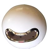 (ぐらんろおば)GrandRover トイレットペーパーホルダー かわいい ボール 型 濡れにくい 賃貸でも 使いやすい (白)