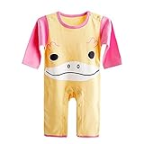【SEBLES】ベビー 赤ちゃん カバーオール 耳 キャラクター アニマル コットン 長袖 長ズボン ラウンドネック ユニセックス 男の子 女の子 0歳 1歳 春 秋(タイプG,80cm)