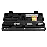 4本コネクティングロッド+ハンドル+ソケット+ケースポータブル複合タイヤレンチスピンハンドルクロスレンチオートツール（色：黒）