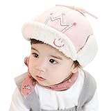 男女　２色　かわいい　厚手　王冠　笑顔　ベビー 帽子　女の子　春/秋/冬 防風・防寒・保温　ベビー　ニット帽 男の子　ベビー　ハット/帽子/キャップ/ハット　子供　帽子子供用/幼児/キッズ/新生児用　