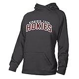 NCAA Virginia Tech W Asym Reduxフード、2 x、チャコールヘザー