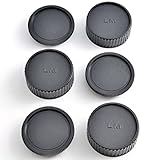 ATAK LEICA ライカ Mマウント 用 互換 Mキャップ/レンズ リア キャップ 3個 & ボディキャップ 3個 合計6個 (ライカ Mマウント 互換)