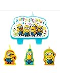 ヴィアライト(VIARITE) ミニオンズ お誕生日キャンドルセット パーティーグッズ 4個セット