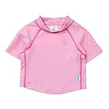 アイプレイ iplay ラッシュガード 半袖 UPF50+ UVカット ベビー キッズ 水着 M: 12ヶ月 ピンク