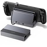 UGREEN Steam deck/Switch/Rog Ally/Legion Go用TVドック 9-IN-1 USB-Cハブ ドッキングステーション DP 4K@60HZ DisplayPort 10Gbps高速転送 USb-A3.2*USB-C 3.2 1000Mbpsイーサネット 2*USB2.0ポート SD/TFカード読み取り 100W(出力85W) PD対応 遅延なし 角度調整可能