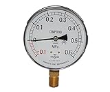 山本計器製造 (株) 連成計 A型 100×-0.1×1.6MPA×G3/8