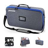 NEEWER Q4キャリングバッグ ショルダーストラップ/ハンドル/専用コンパートメント付き 屋外ストロボフラッシュ/バッテリー/トリガー/ディフューザーアクセサリー用 メッシュポケット 高耐久トラベルケース PB8
